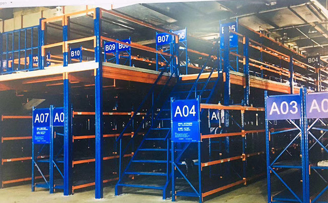 倉(cāng)儲(chǔ)閣樓式貨架